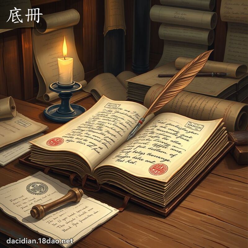 底冊 - 國語大辭典配圖