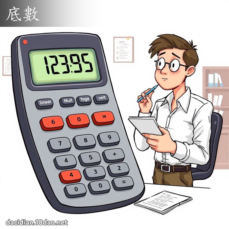 底數 - 國語大辭典配圖