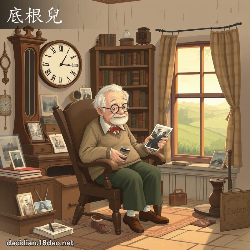 底根儿 - 国语大辞典配图