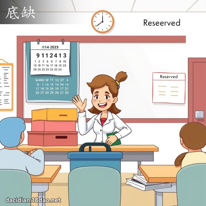 底缺 - 國語大辭典配圖