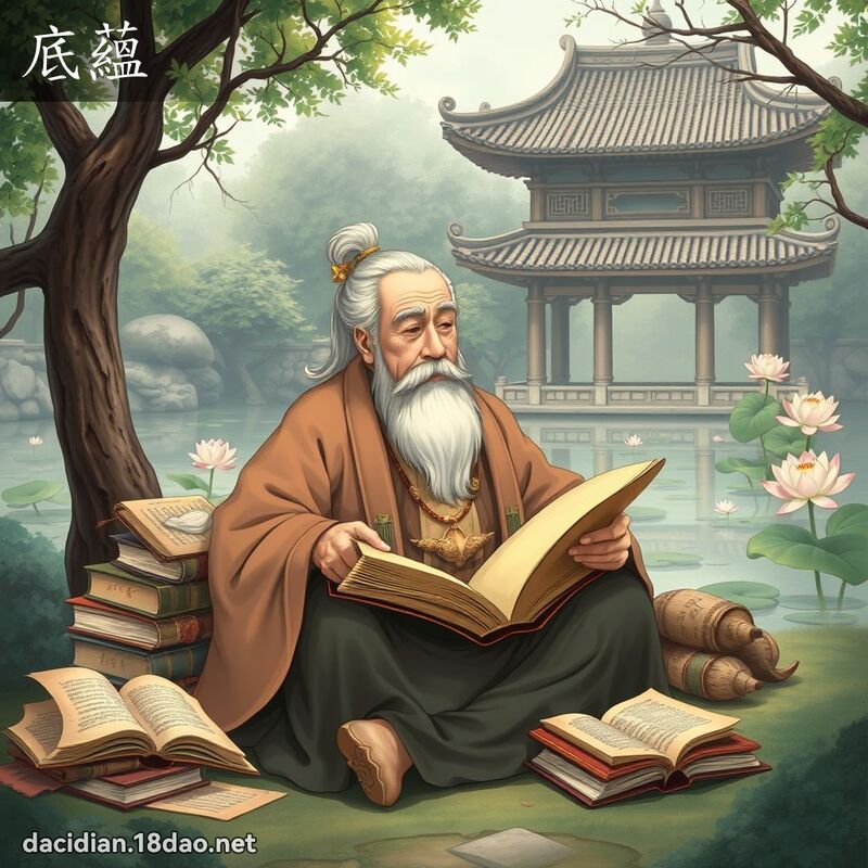 底蕴 - 国语大辞典配图