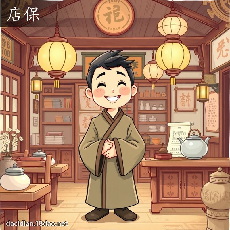 店保 - 国语大辞典配图