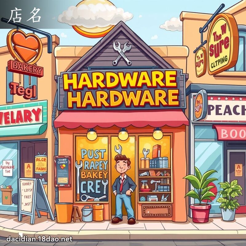 店名 - 國語大辭典配圖
