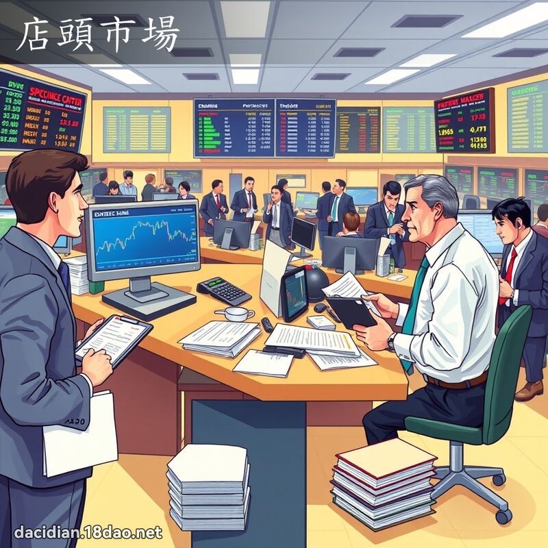店头市场 - 国语大辞典配图