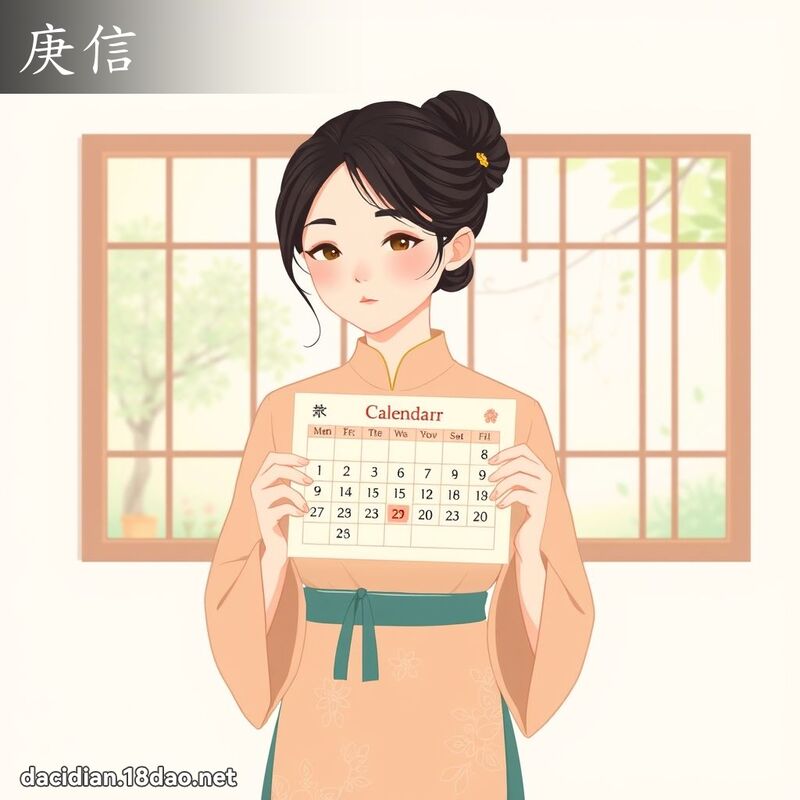 庚信 - 国语大辞典配图