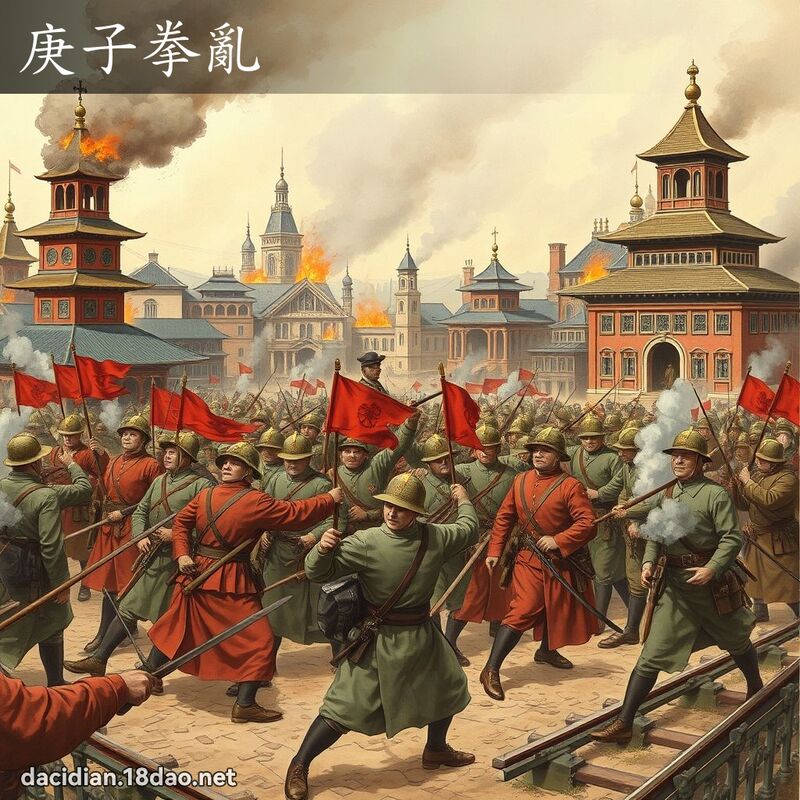 庚子拳亂 - 國語大辭典配圖