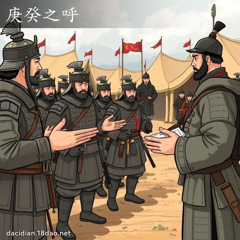 庚癸之呼 - 国语大辞典配图