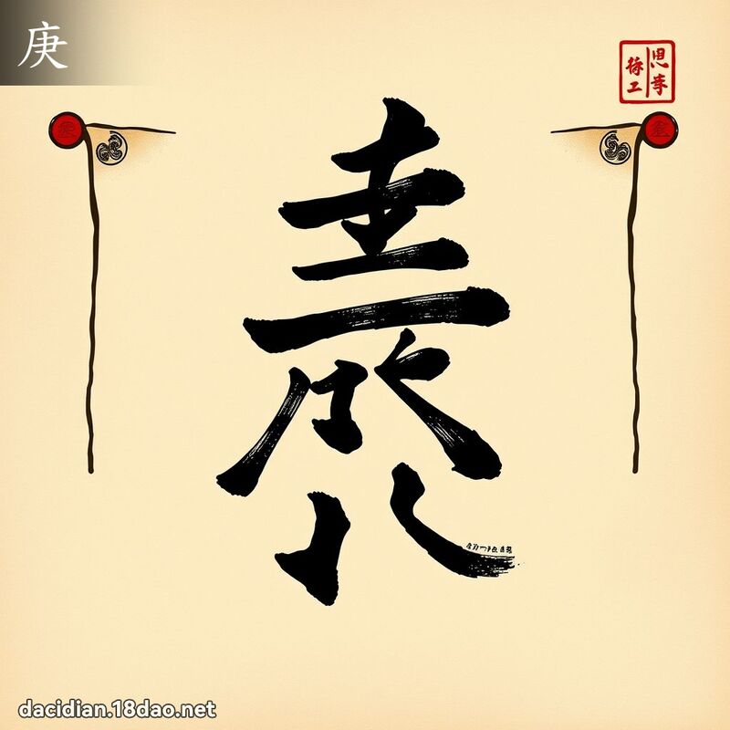 庚 - 國語大辭典配圖