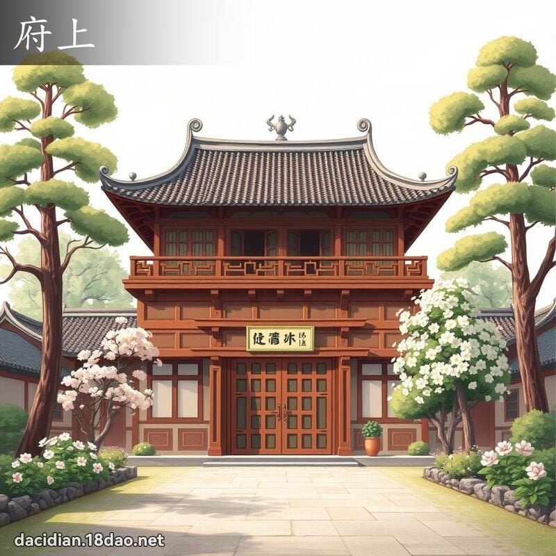 府上 - 國語大辭典配圖
