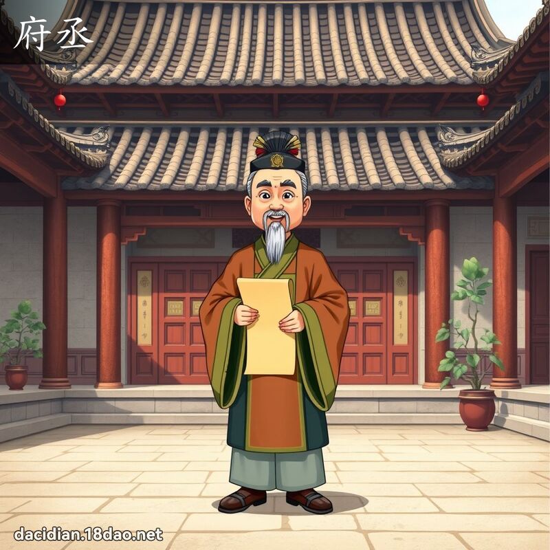 府丞 - 國語大辭典配圖