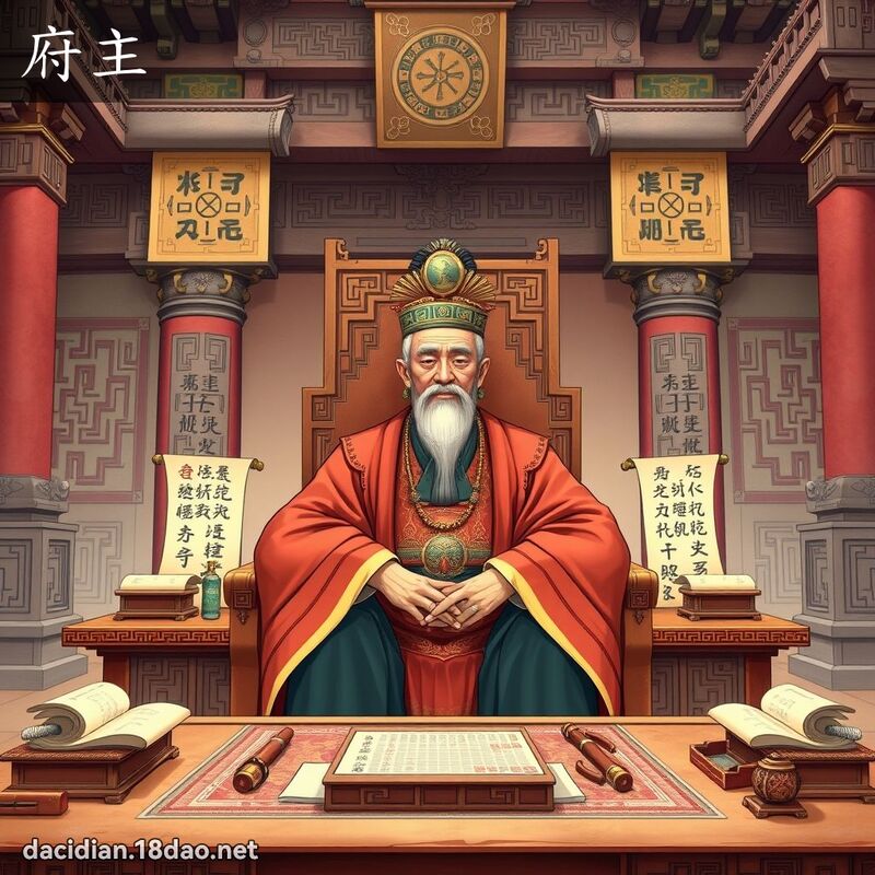 府主 - 国语大辞典配图