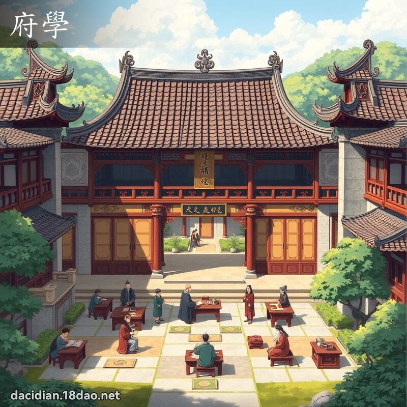 府學 - 國語大辭典配圖