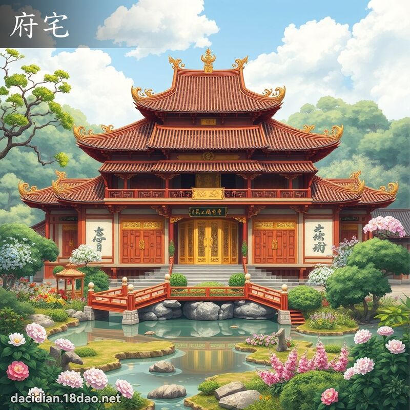 府宅 - 國語大辭典配圖