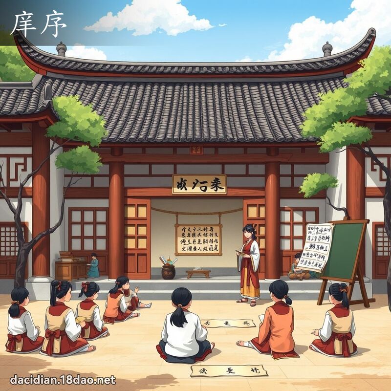 庠序 - 国语大辞典配图