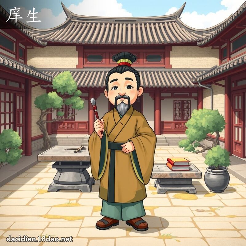 庠生 - 国语大辞典配图