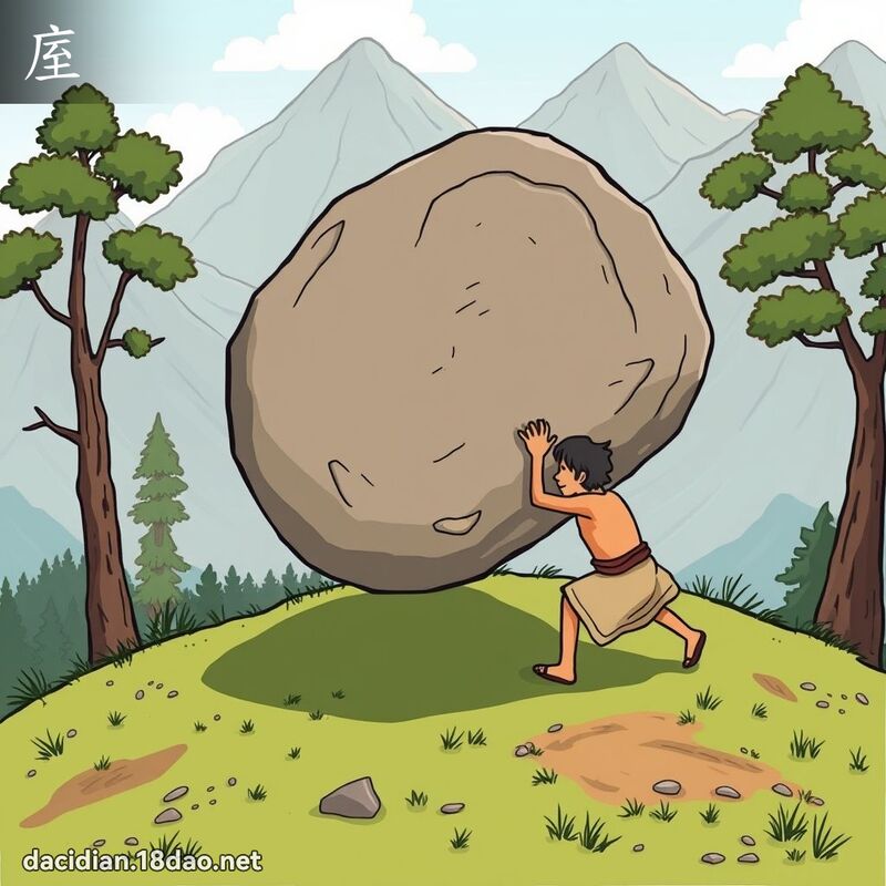 庢 - 國語大辭典配圖