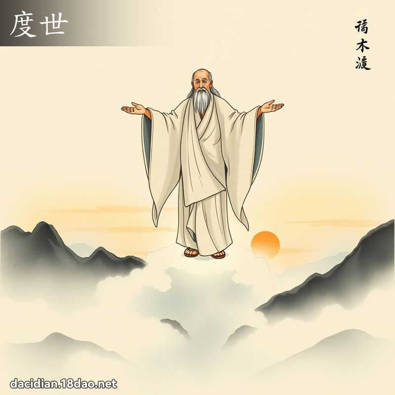 度世 - 国语大辞典配图