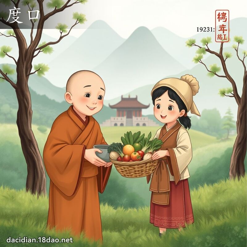 度口 - 国语大辞典配图