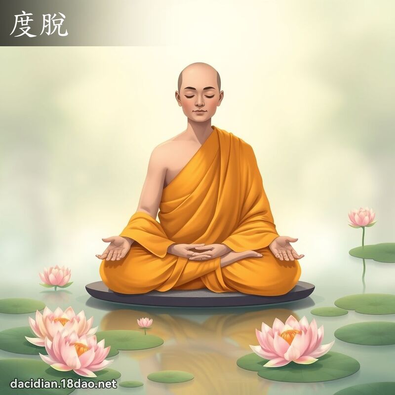 度脫 - 國語大辭典配圖