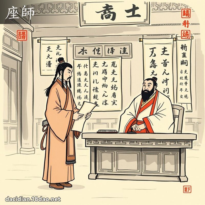 座師 - 國語大辭典配圖