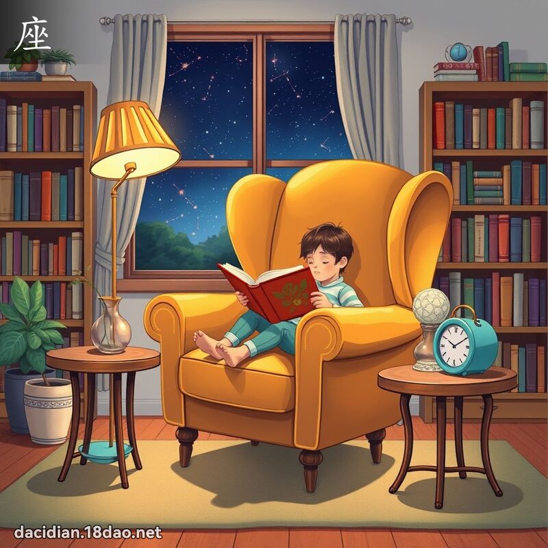 座 - 国语大辞典配图