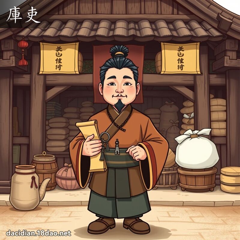 庫吏 - 國語大辭典配圖
