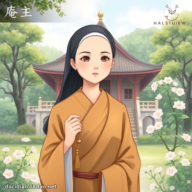 庵主 - 國語大辭典配圖