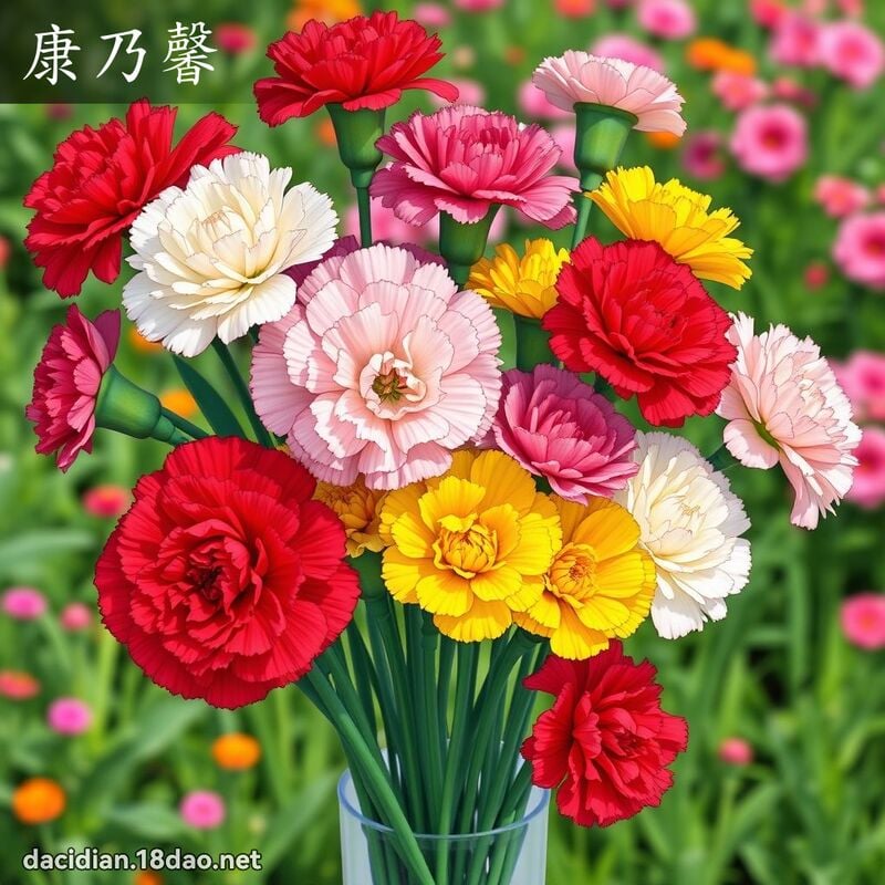 康乃馨 - 國語大辭典配圖
