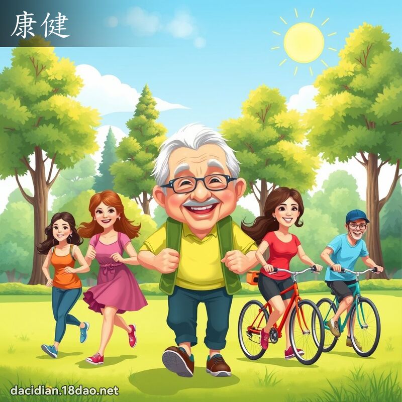 康健 - 国语大辞典配图