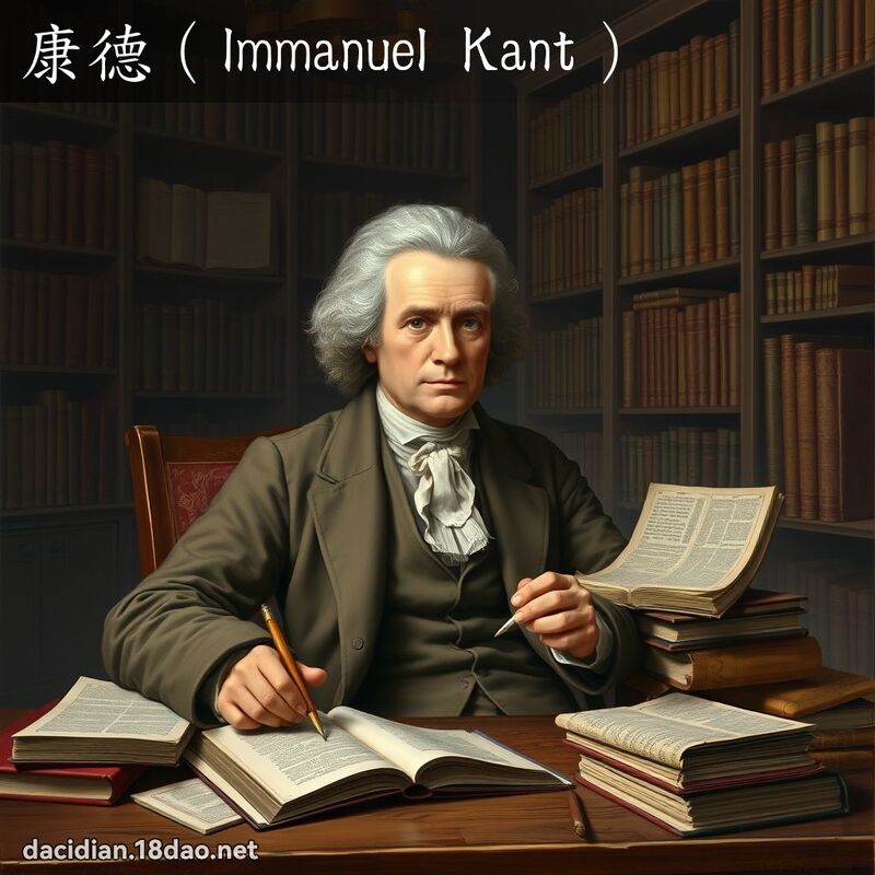 康德（Immanuel Kant） - 國語大辭典配圖