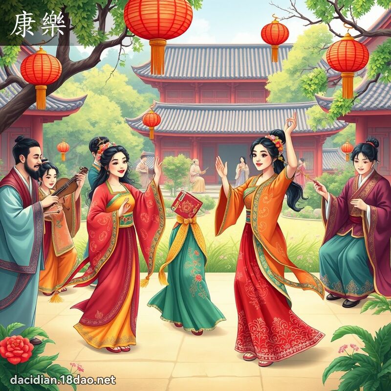 康乐 - 国语大辞典配图