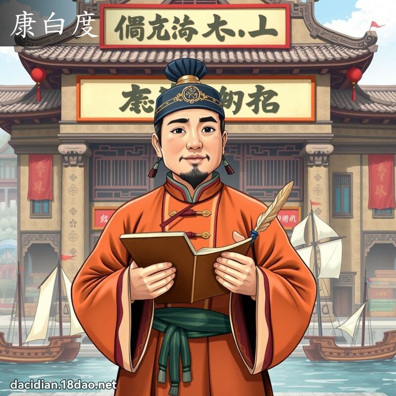 康白度 - 國語大辭典配圖