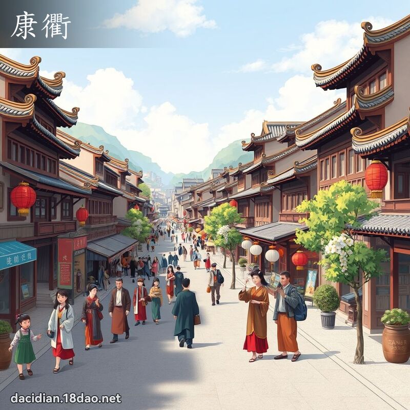 康衢 - 國語大辭典配圖