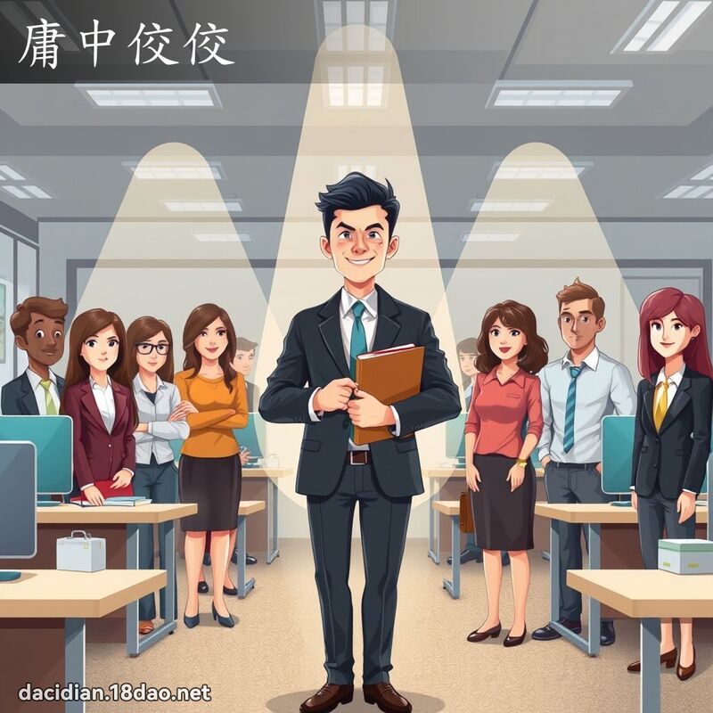 庸中佼佼 - 国语大辞典配图