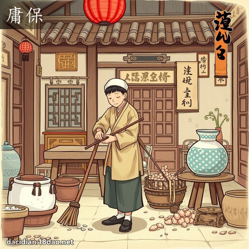 庸保 - 國語大辭典配圖