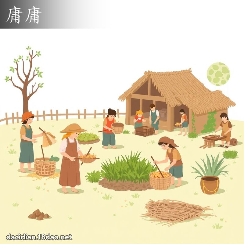 庸庸 - 国语大辞典配图