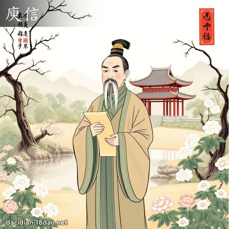 庾信 - 国语大辞典配图