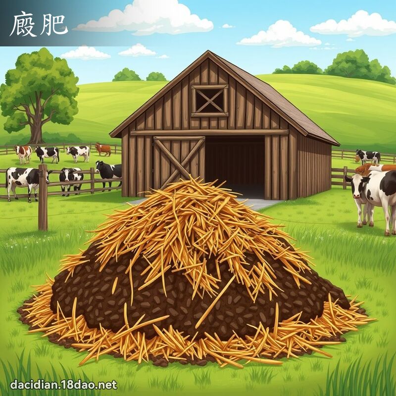 廄肥 - 國語大辭典配圖