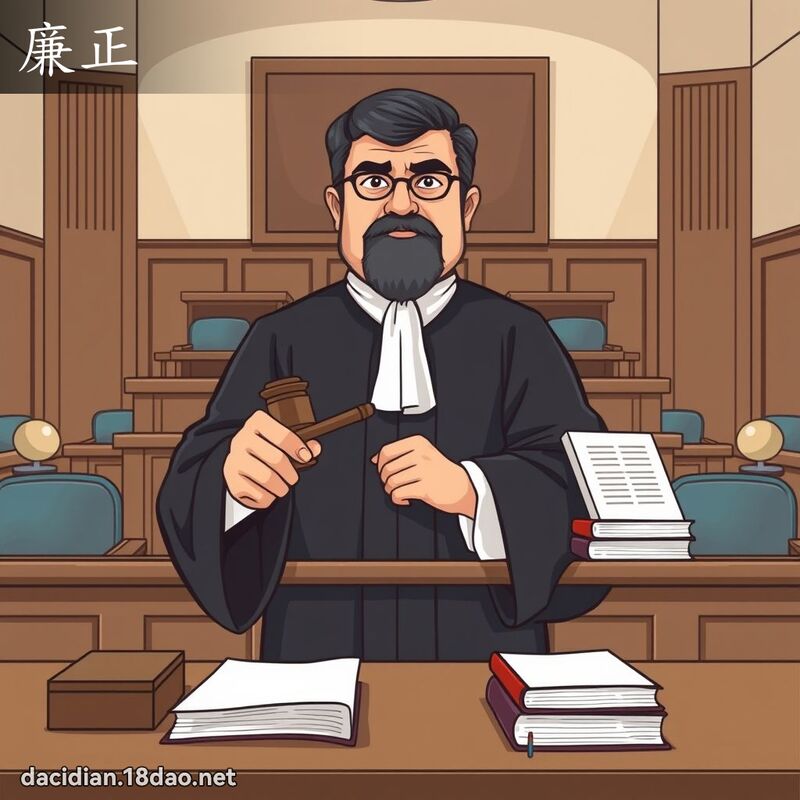 廉正 - 国语大辞典配图
