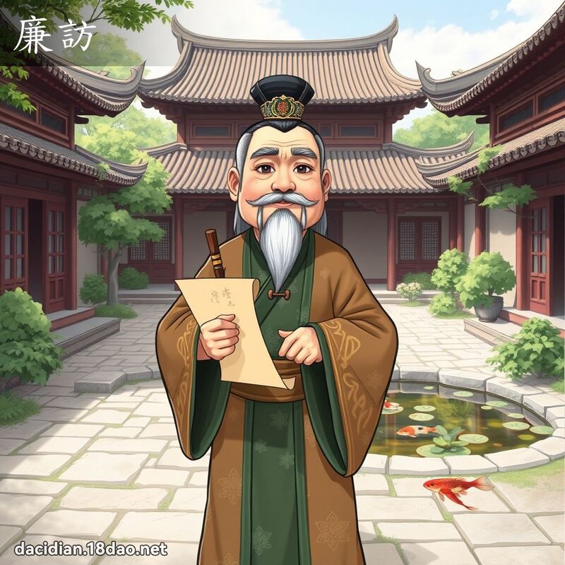 廉訪 - 國語大辭典配圖