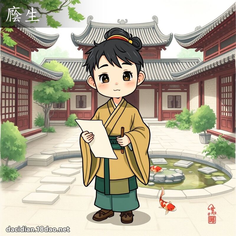 廕生 - 国语大辞典配图
