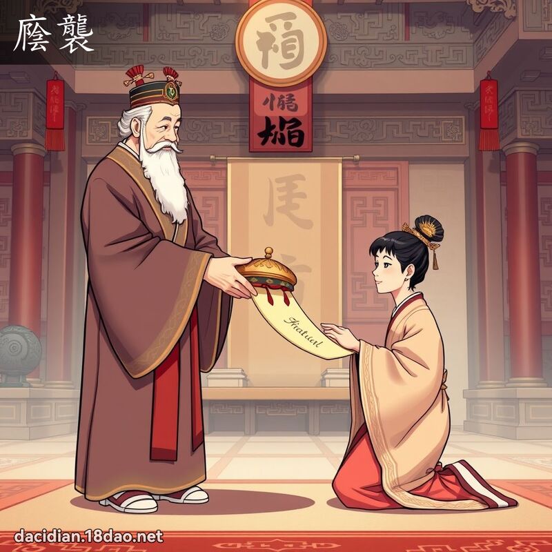 廕襲 - 國語大辭典配圖