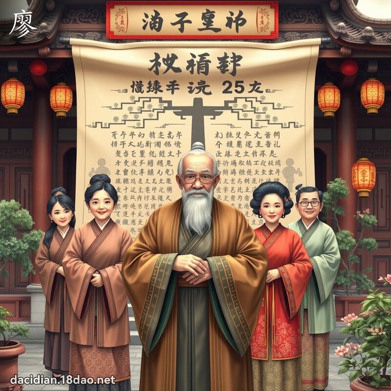廖 - 國語大辭典配圖