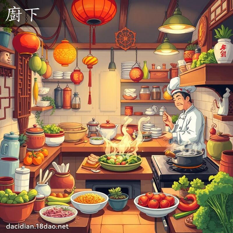 廚下 - 國語大辭典配圖
