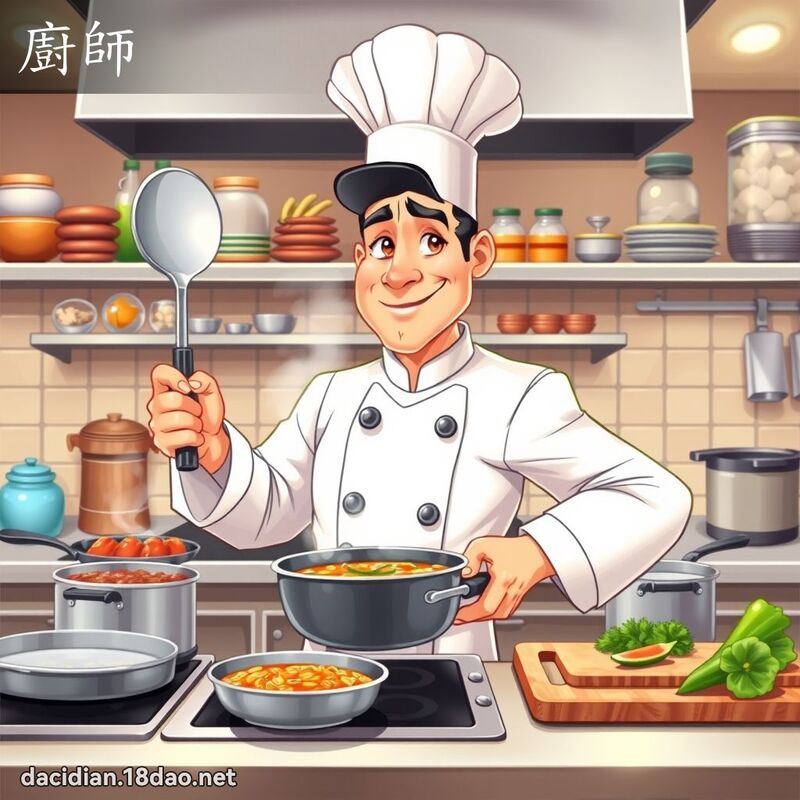 廚師 - 國語大辭典配圖