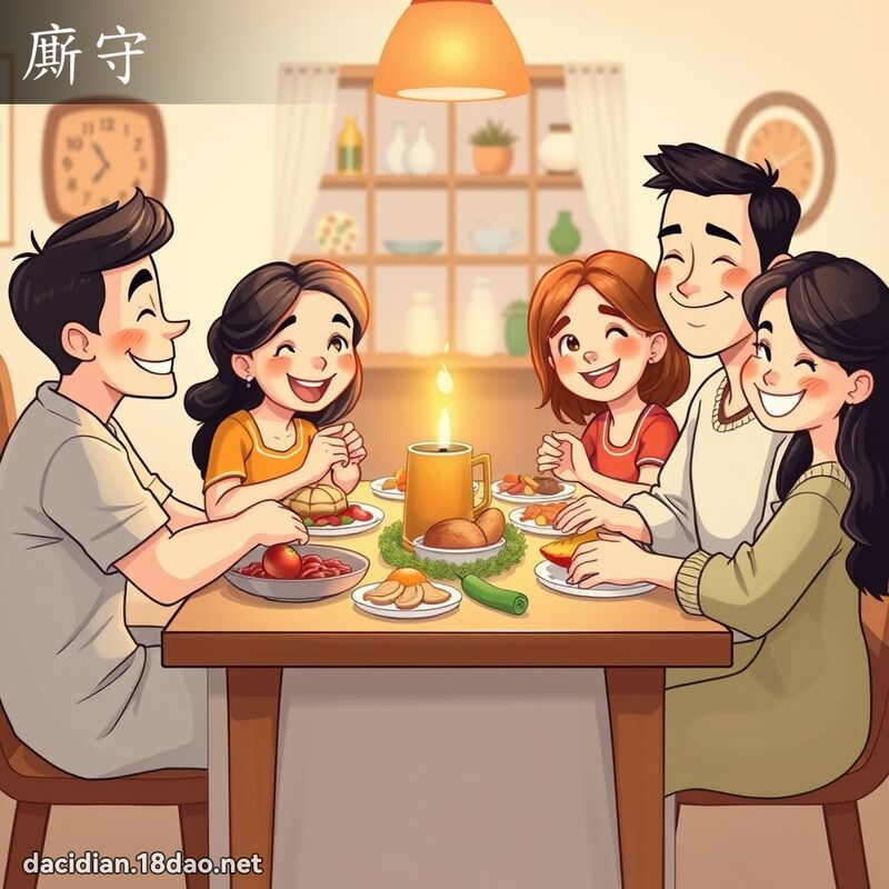 廝守 - 国语大辞典配图