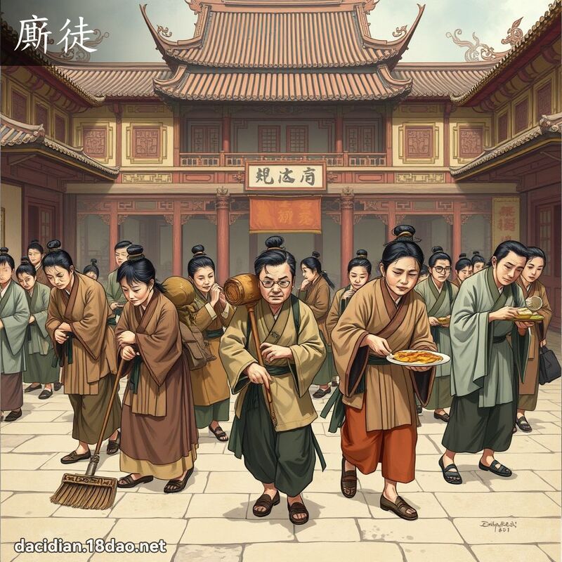 廝徒 - 国语大辞典配图