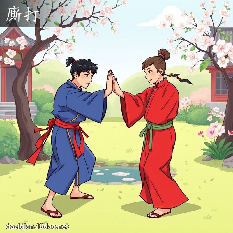 廝打 - 國語大辭典配圖