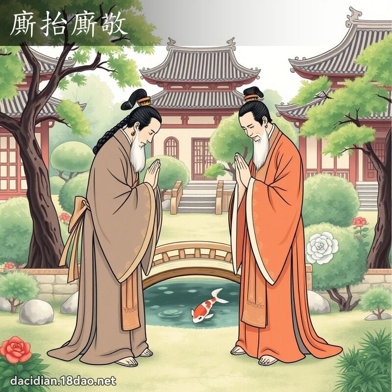 廝抬廝敬 - 國語大辭典配圖