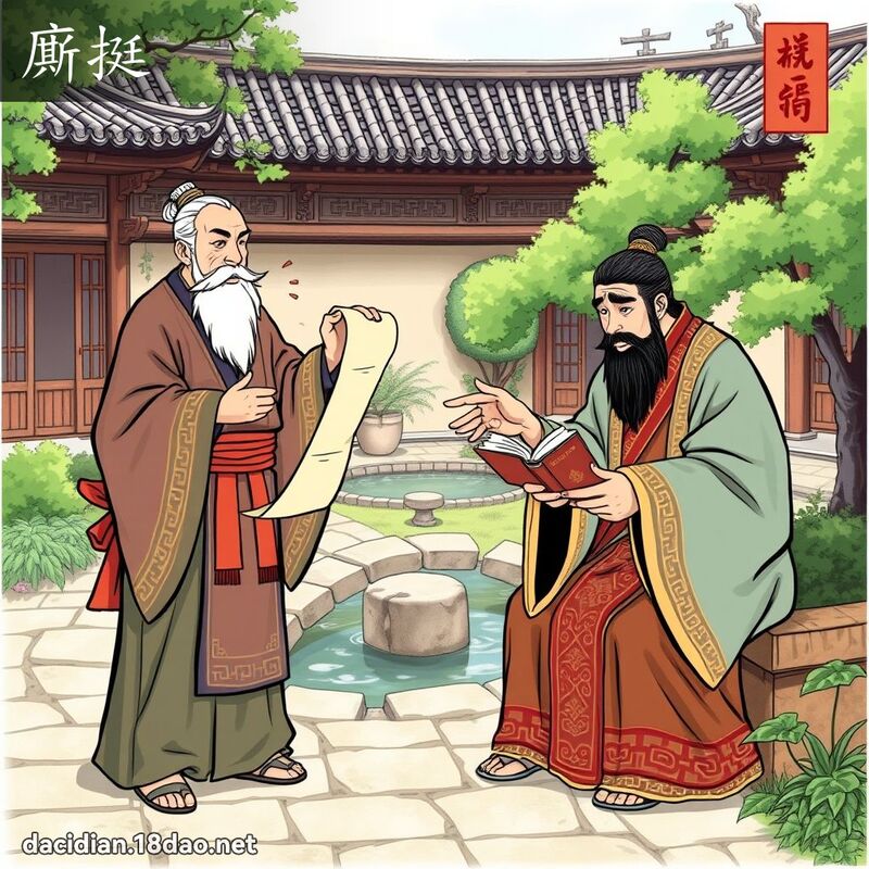 廝挺 - 國語大辭典配圖